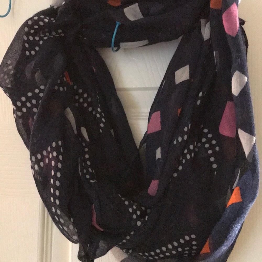 Navy scarf